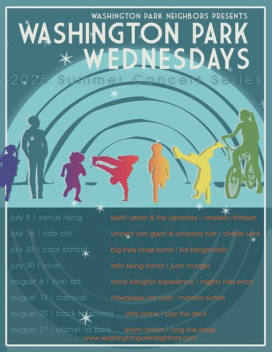 Vincent Van Great Live at Washington Park Wednesdays